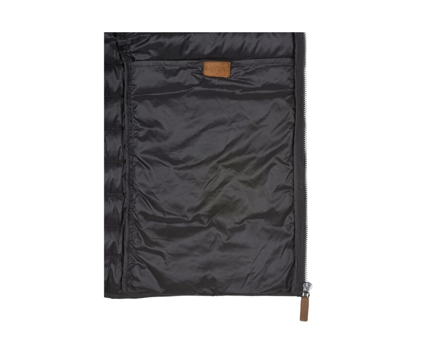 Charcoal Lightweight Puffer Jacket - SVEN II