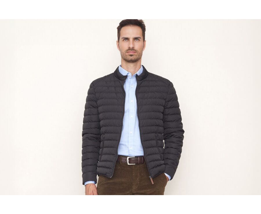 Charcoal Lightweight Puffer Jacket - SVEN III