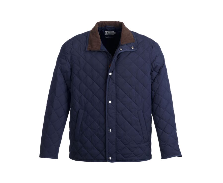 Navy Quilted Jacket - TORSTEN II