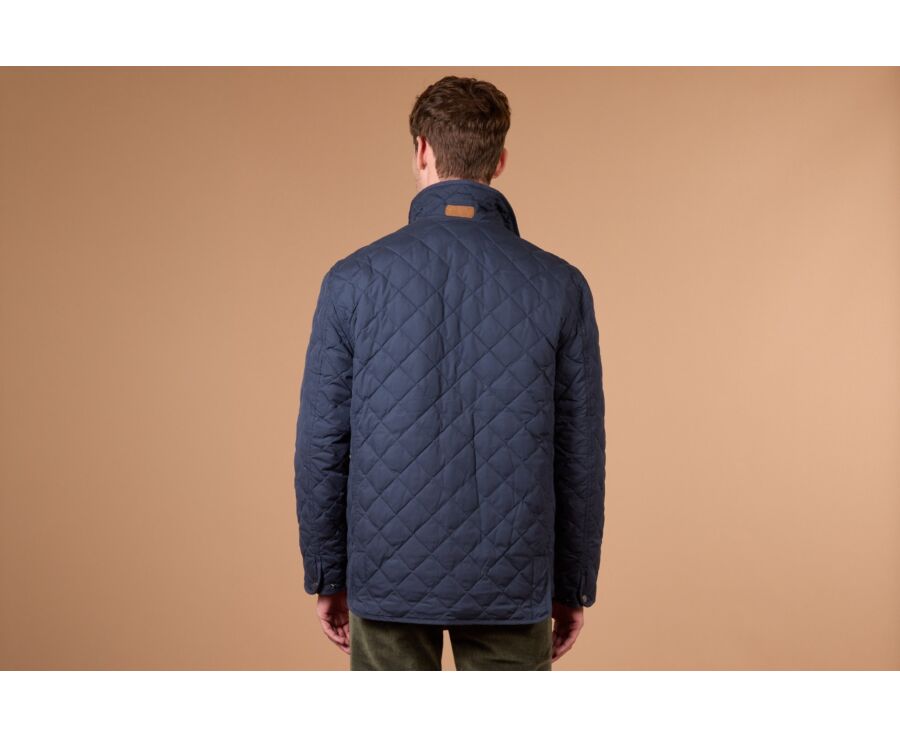 Navy Quilted Jacket - TORSTEN II