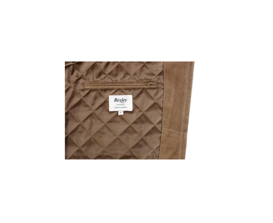 Havana Suede Leather Jacket - SEAN II