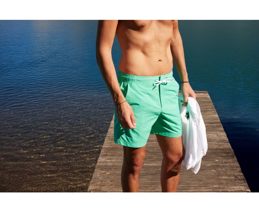 Bright green Men's swim short - BRENTAN