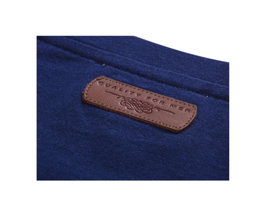 Men’s organic cotton T-shirt - Navy - EDGAR III