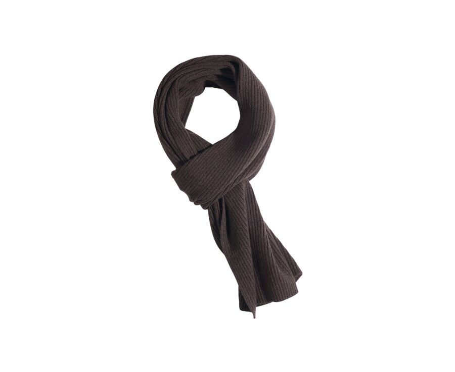 Dark Chocolate Lambswool Scarf