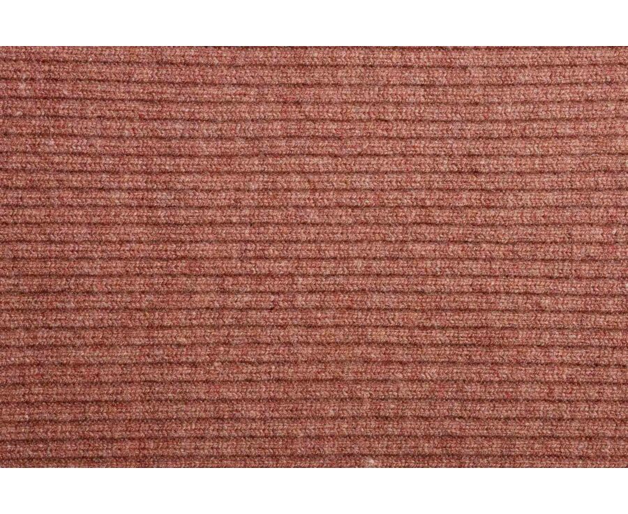 Men's rust mélange lambswool scarf
