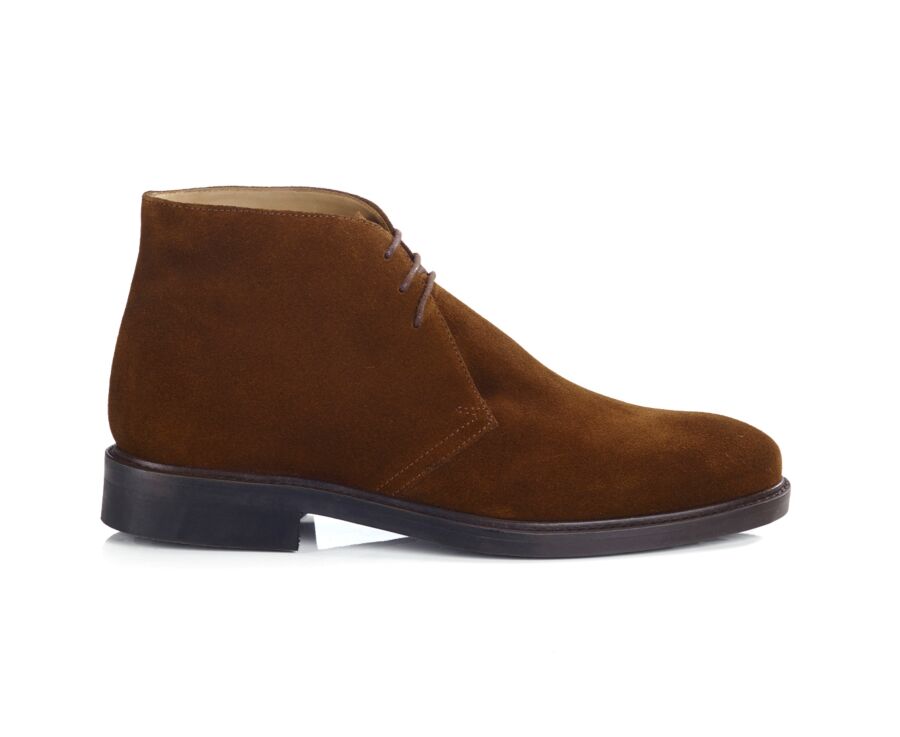 Havana Suede  Low Boots - GREENWICH GOMME CITY II