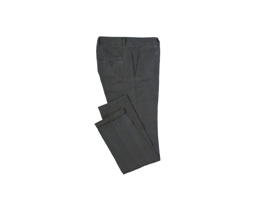 Dark olive Men's chinos - KYLSON