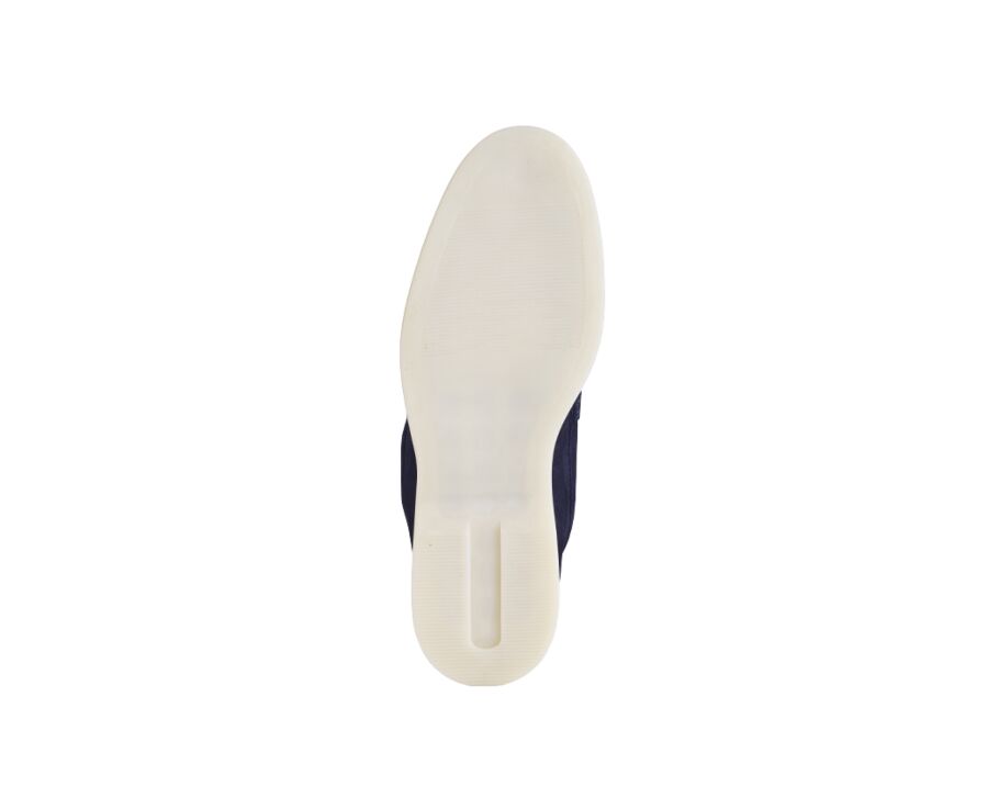 Navy Suede - Men's loafers - MANASOTA III