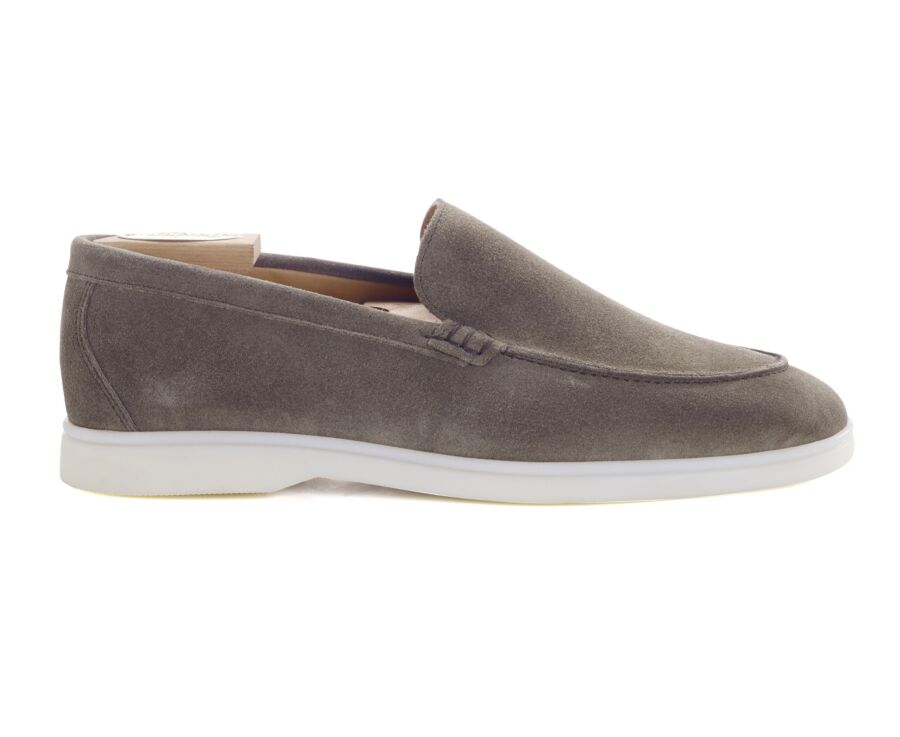 Khaki Suede - Men's loafers - MANASOTA III