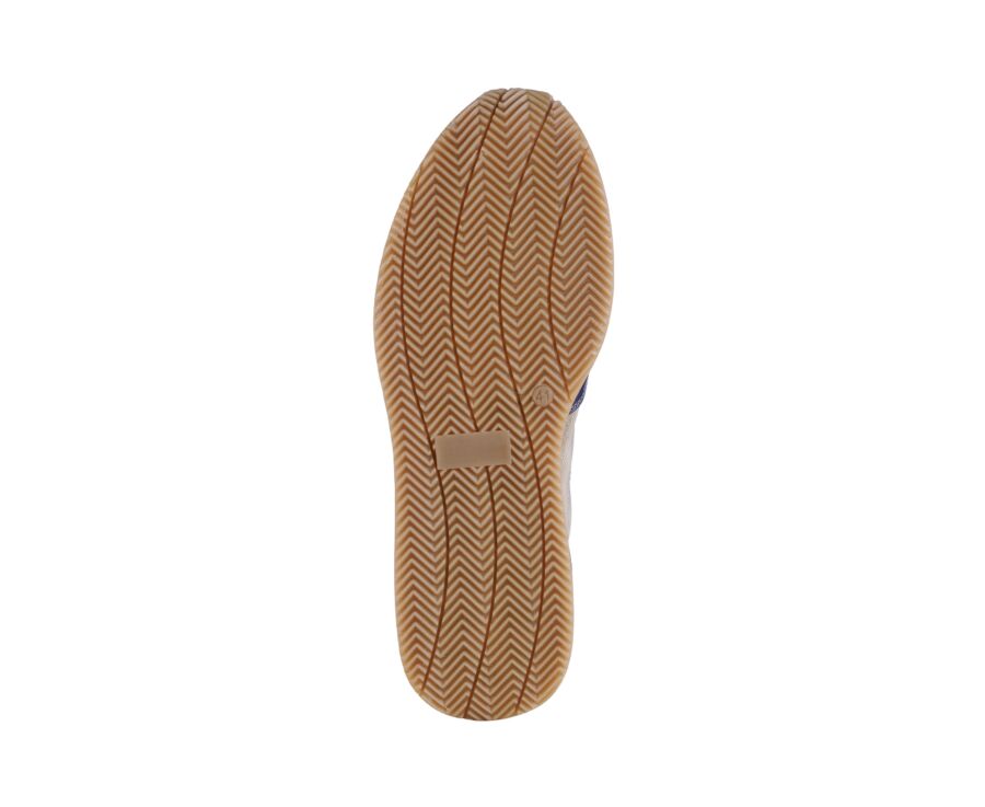 Men’s sneakers – Patinated liquorice and khaki - NIRRANDA II