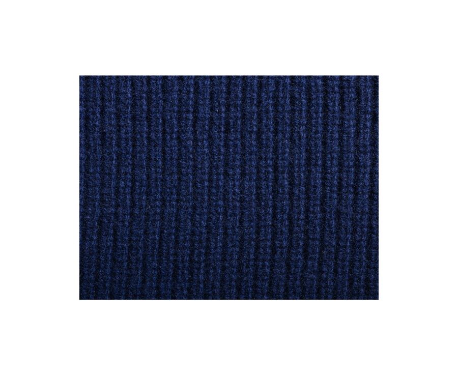 Men's wool round-neck jumper Navy - COLTAN