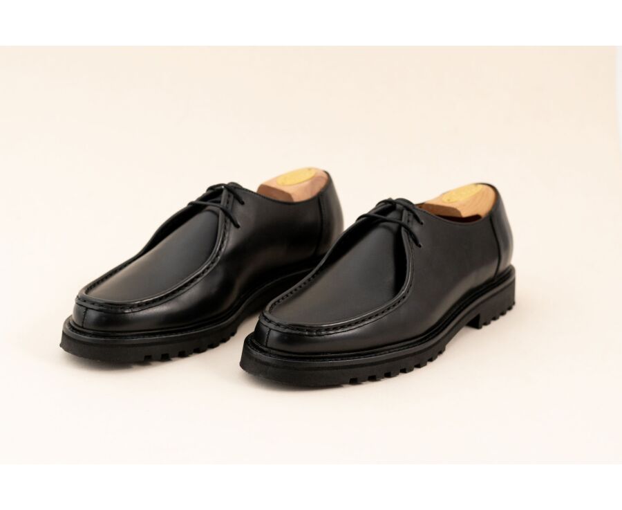 Men's Derbies Black - Rubber outsole - COLNEY II GOMME