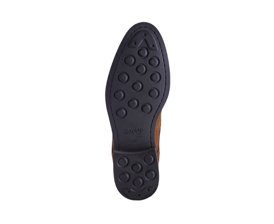 Men's 3-eyelet havana suede derby boot - WATFORD II GOMME CITY