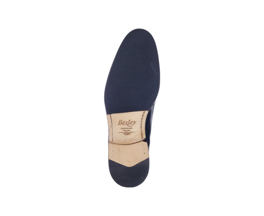 Black Oxford shoes - Rubber pad - GRACKOTT