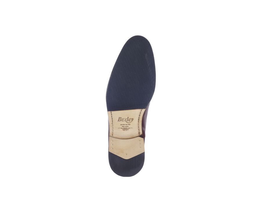 Patina Cognac Oxford shoes - Rubber pad - GRACKOTT