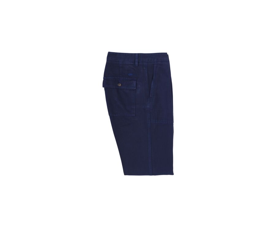 Men's chino trousers Navy Blue - KELVIN