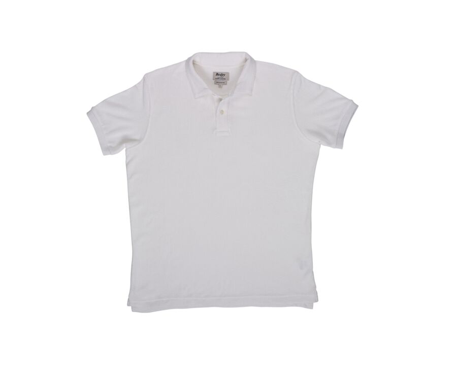 Men’s Polo Shirt Ecru - Washed Finish - ANDRIAN II