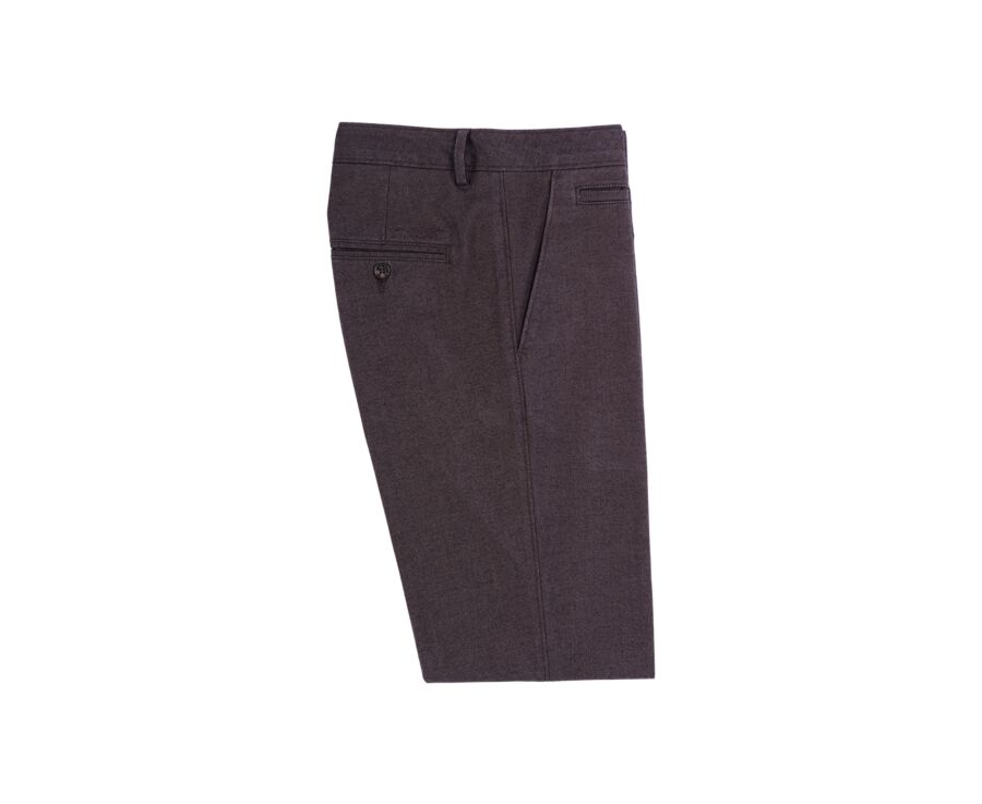 Men's Chino – Chocolate Herringbone - JORDEN