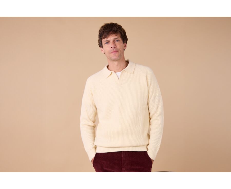 Men's Jumper – Ecru - BRENNEN