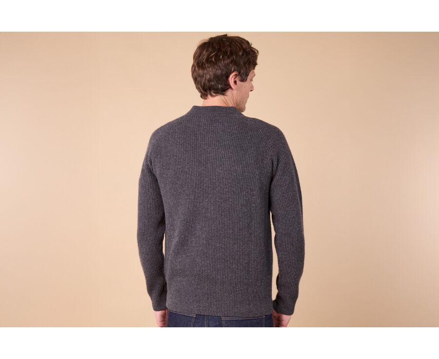 Men's Jumper – Heather Anthracite Grey - BRENNEN