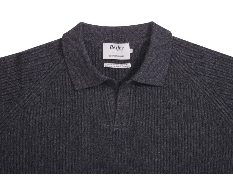 Men's Jumper – Heather Anthracite Grey - BRENNEN