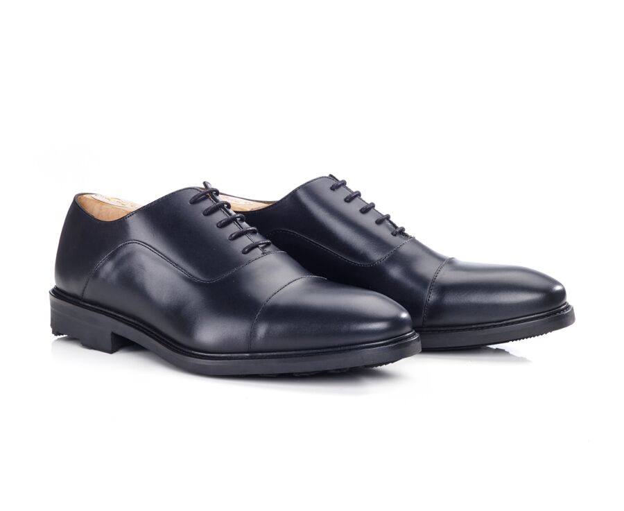 Men's Oxford shoes - Black - GRAKLEY GOMME COUNTRY