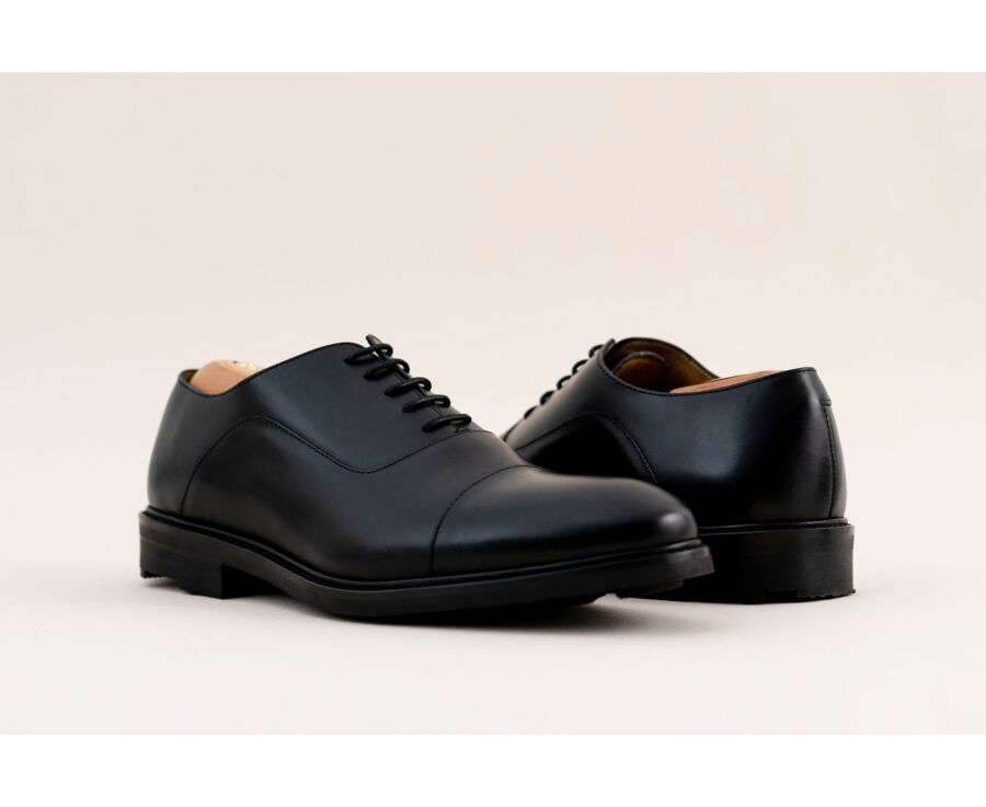 Men's Oxford shoes - Black - GRAKLEY GOMME COUNTRY