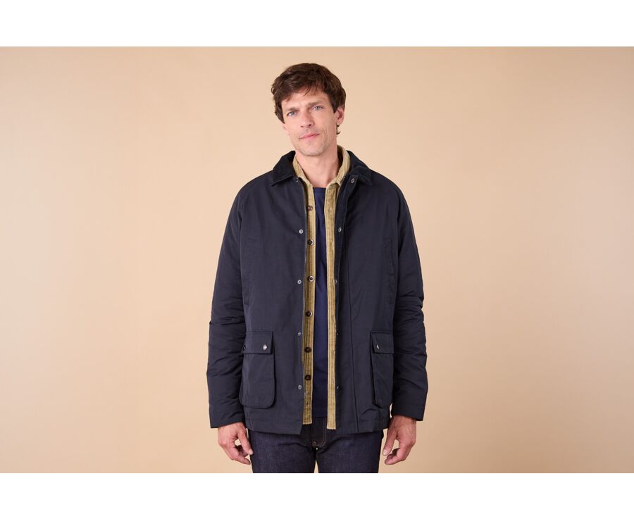 Water-repellent parka – Dark Navy - ARSTEN
