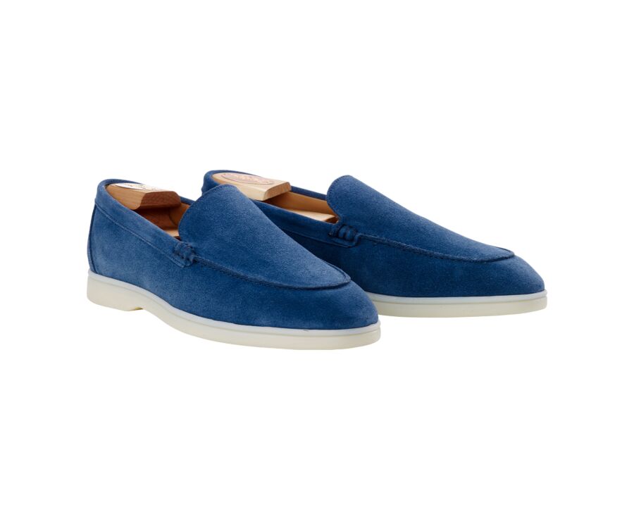 Indigo Suede - Men's loafers - MANASOTA III