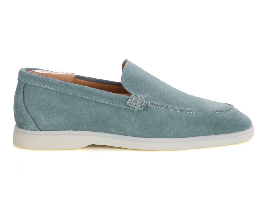 Suede Eucalyptus - Men's loafers - MANASOTA III
