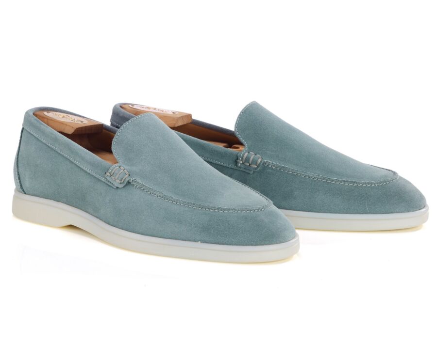 Suede Eucalyptus - Men's loafers - MANASOTA III