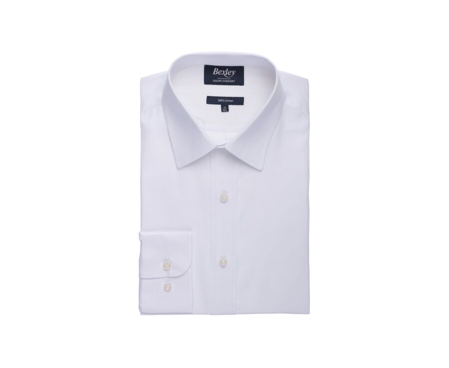 Men's shirt in cotton - White - DELMONT