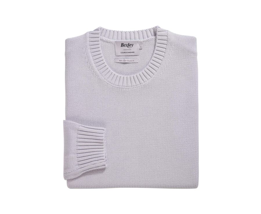 Crew neck jumper - Greige - CALDERIK