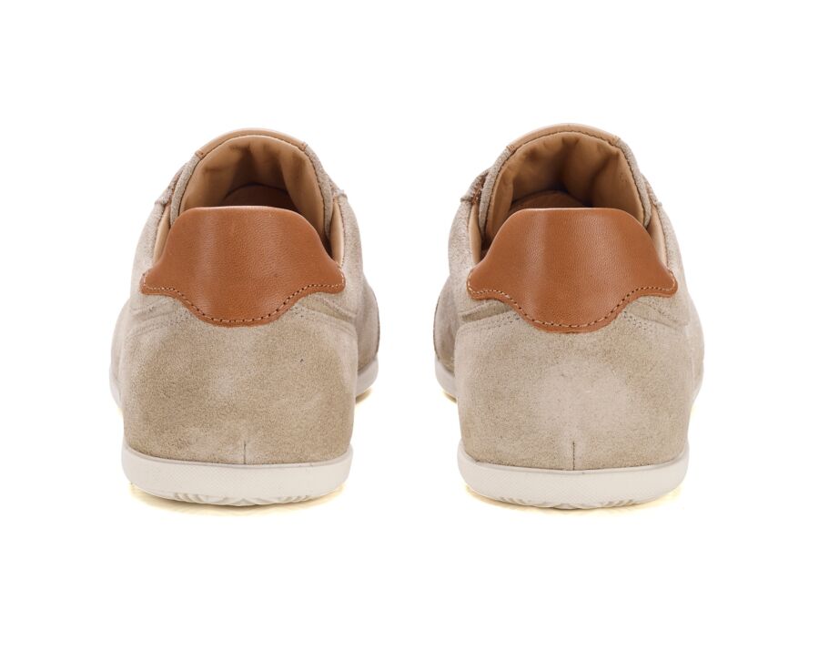 Men’s sneakers - Beige Suede - TARILTA