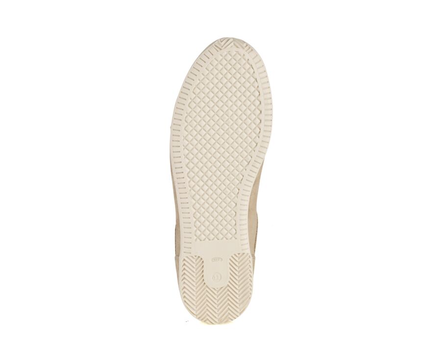 Men’s sneakers - Beige Suede - TARILTA