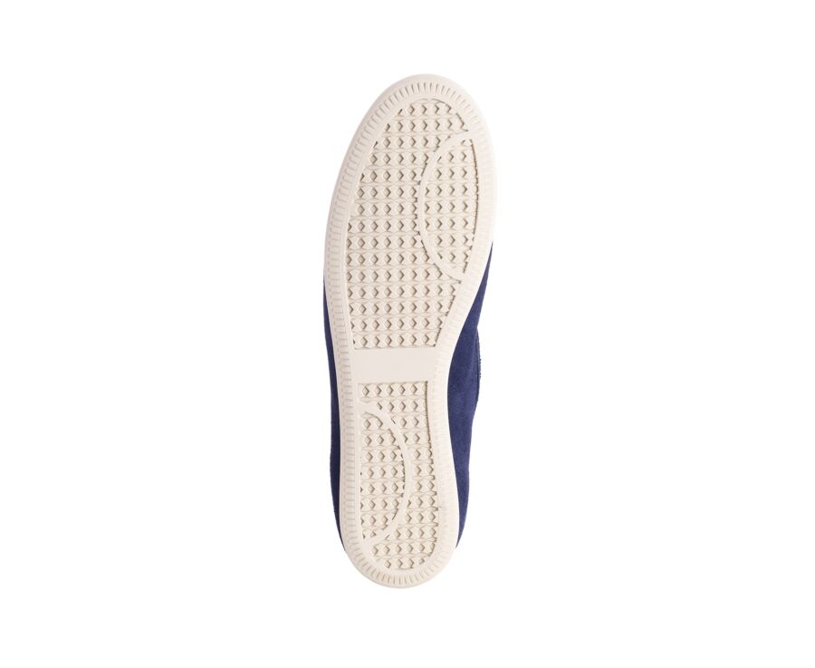 Navy suede slipper - BAMBRA