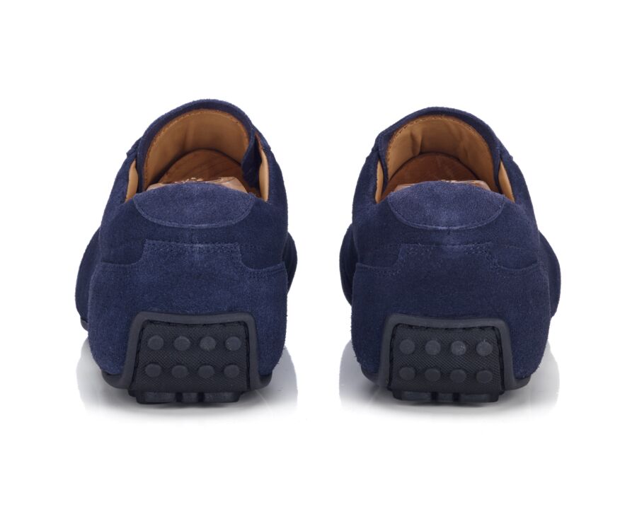 Navy Suede Oxford Sneaker - KIATA