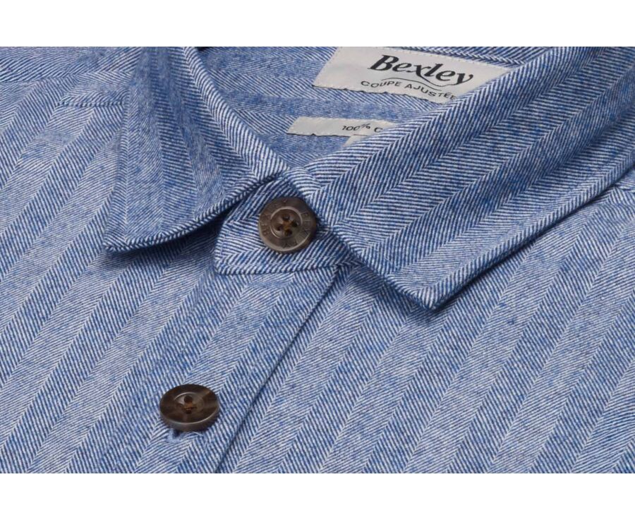 Men's herringbone overshirt - JOSBERT