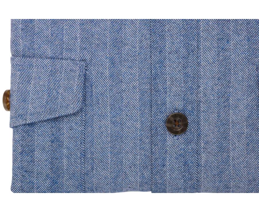 Men's herringbone overshirt - JOSBERT