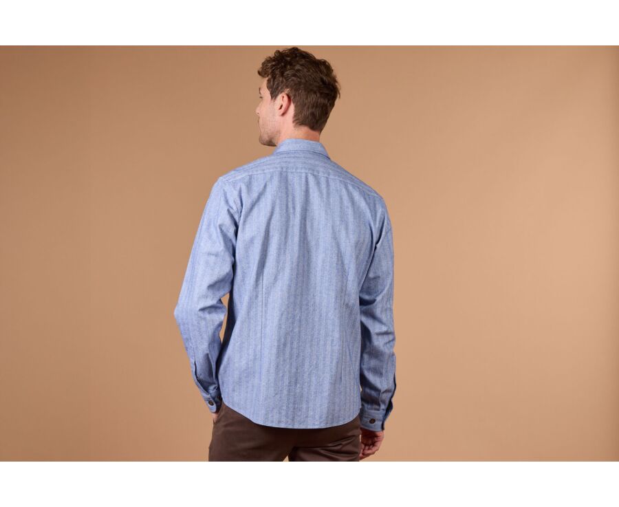 Men's herringbone overshirt - JOSBERT