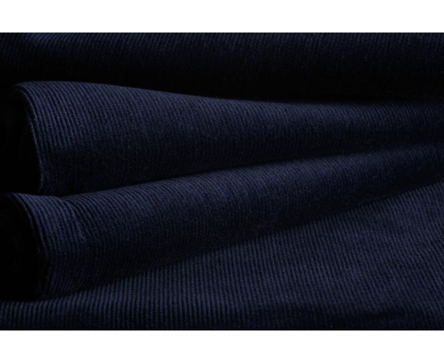 Men's navy needlecord chino trousers - NOLAS