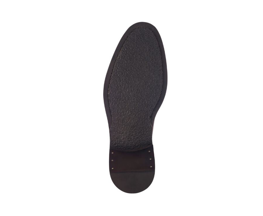 Men's Italian patina calf leather derby - FLEMINGSTON GOMME