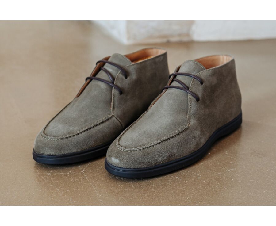 Men's casual khaki suede chukka boot - ALTOONA