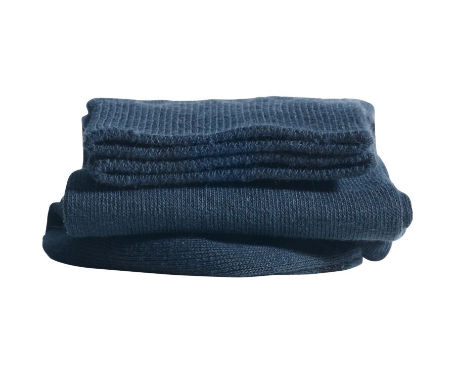 Thick cotton socks for men Bottle Green