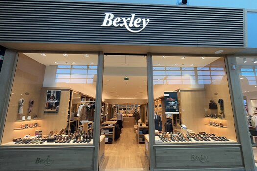 Bexley store window in Velizy
