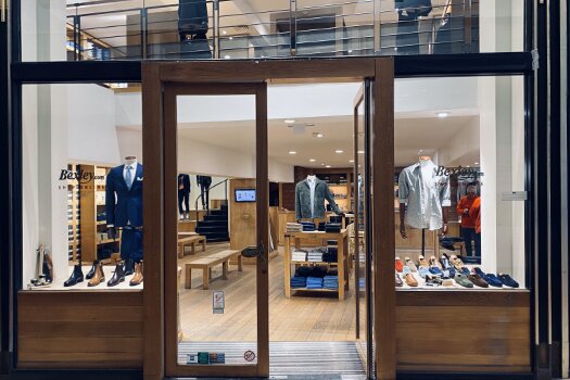 Boutique Bruxelles vitrine