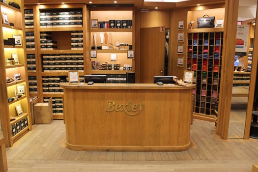 Boutique Bexley Paris Chauveau caisse