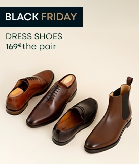 Men’s leather dress shoes – Black Friday offer
