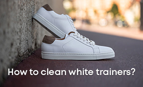 cleaning white shoes