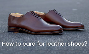 leather shoes taking care